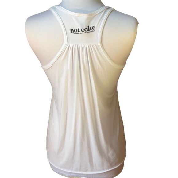 “An Ocean A Day” White Flowy Muscle Tank, Medium. NWOT. Perfect beach top! - Picture 5 of 14